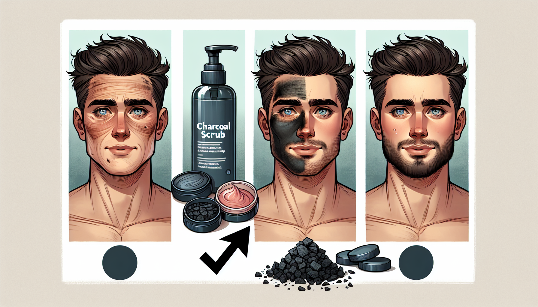 Whys My Boyfriend Suddenly Into Charcoal Face Washes And Scrubs?